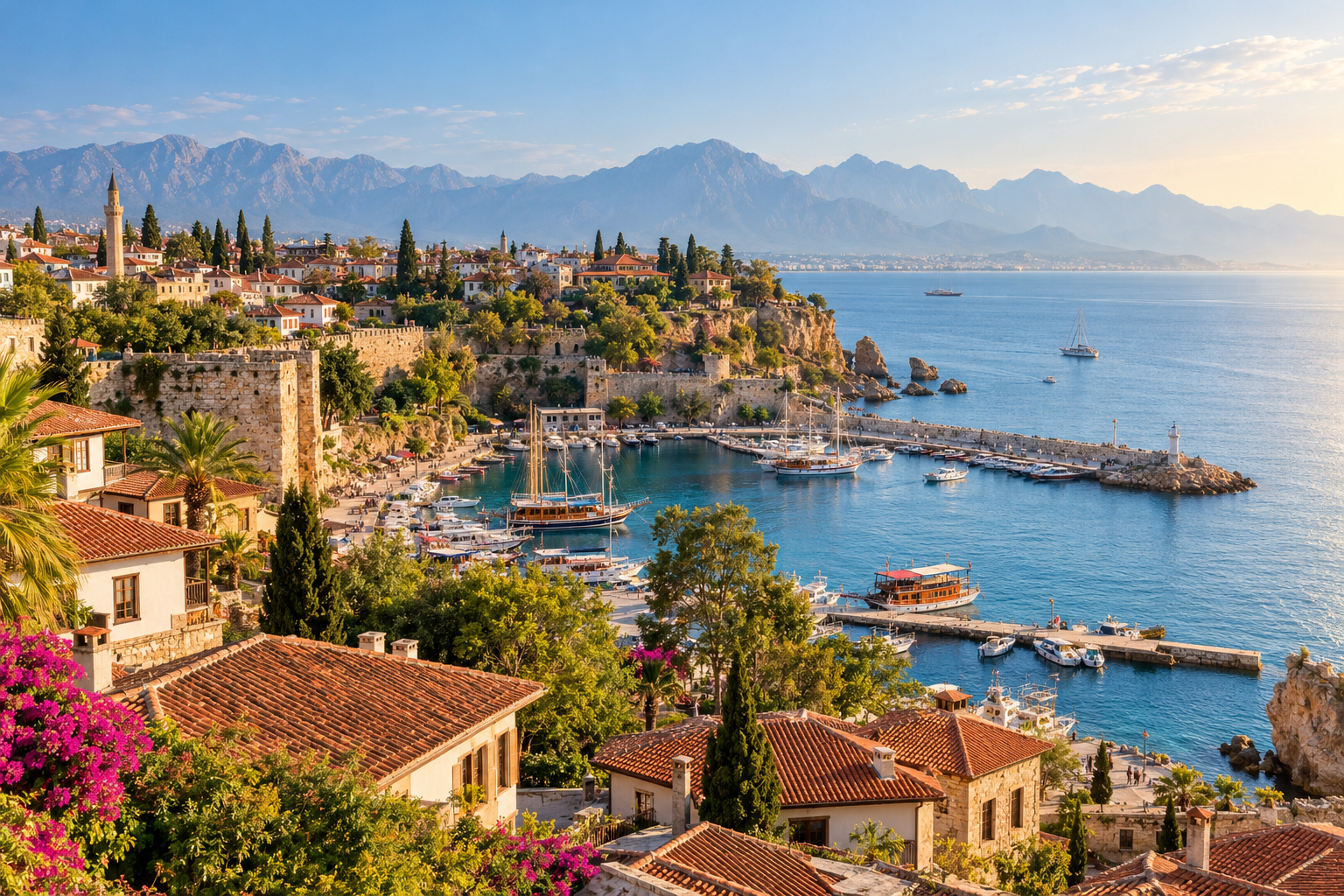 Antalya’da Tatil Planı: Konaklama, Ulaşım ve Gezilecek Yerleri Birlikte Planlayın